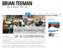Tablet Screenshot of brian.teeman.net